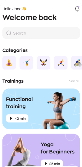 Online Training App